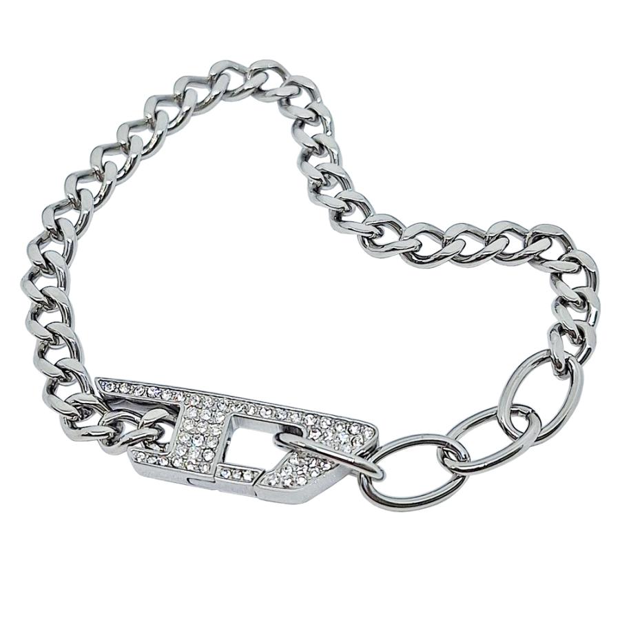 DIE メンズ ブレス DX1627040 ブレスレット クリスタル入り