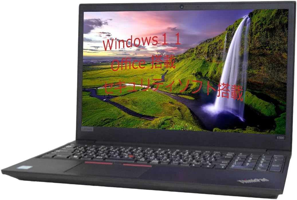 ノートパソコン E590 Core i3-8世代 メモリ8GB SSD 256GB【 カメラ内蔵＋大画面15インチ 】