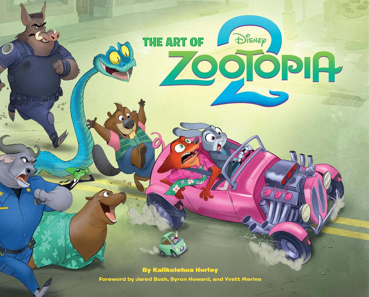 [英語版] Disney the Art of Zootopia 2 / ディズニー ジ・アート・オブ・ズートピア 2 アートブック ハードカバー / 주토피아 아트북