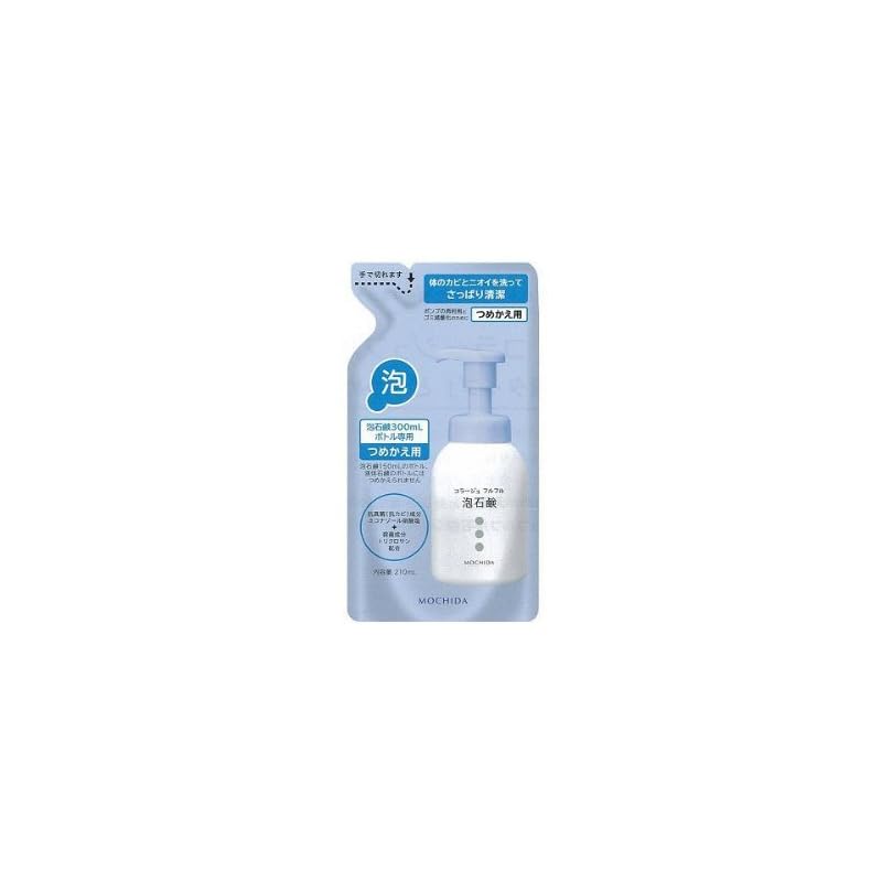 コラージュフルフル泡石鹸 つめかえ用 210ml4個セット