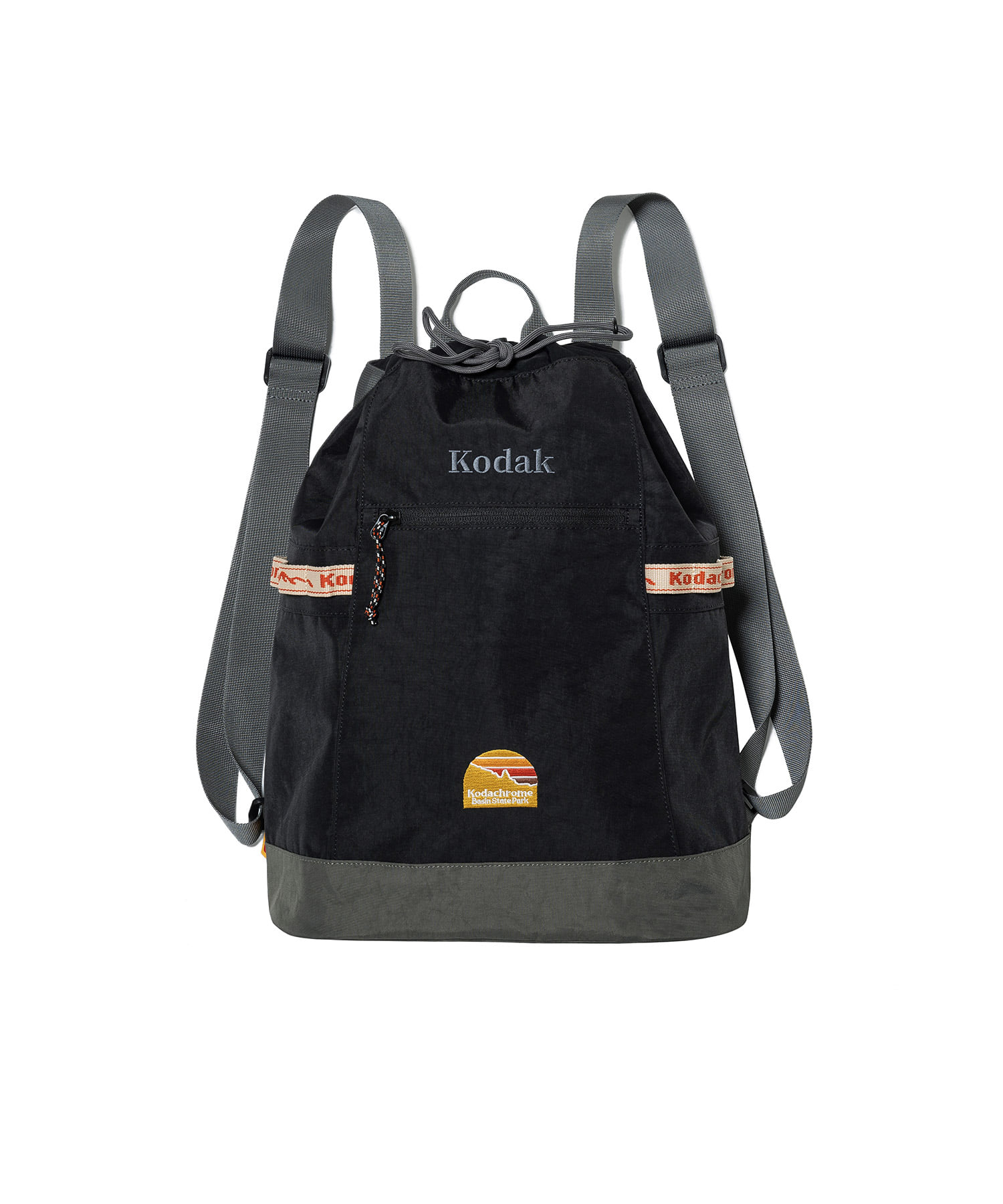 コダックコダッククロームバケットバックパックブラック