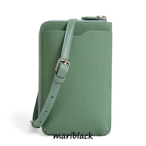 スマホポシェット ショルダーバッグ スマホポーチ スマホバッグ ショルダー 財布機能付き L字ファスナー 斜めがけ レディースバッグ 衝撃