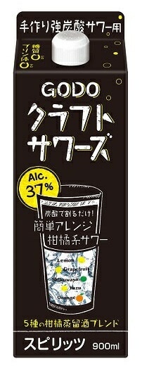 【送料無料】【2ケース販売】合同酒精 GODO クラフトサワーズ 37度 900ml12本【北海道沖縄県東北四国九州地方は必ず送料が掛かります】