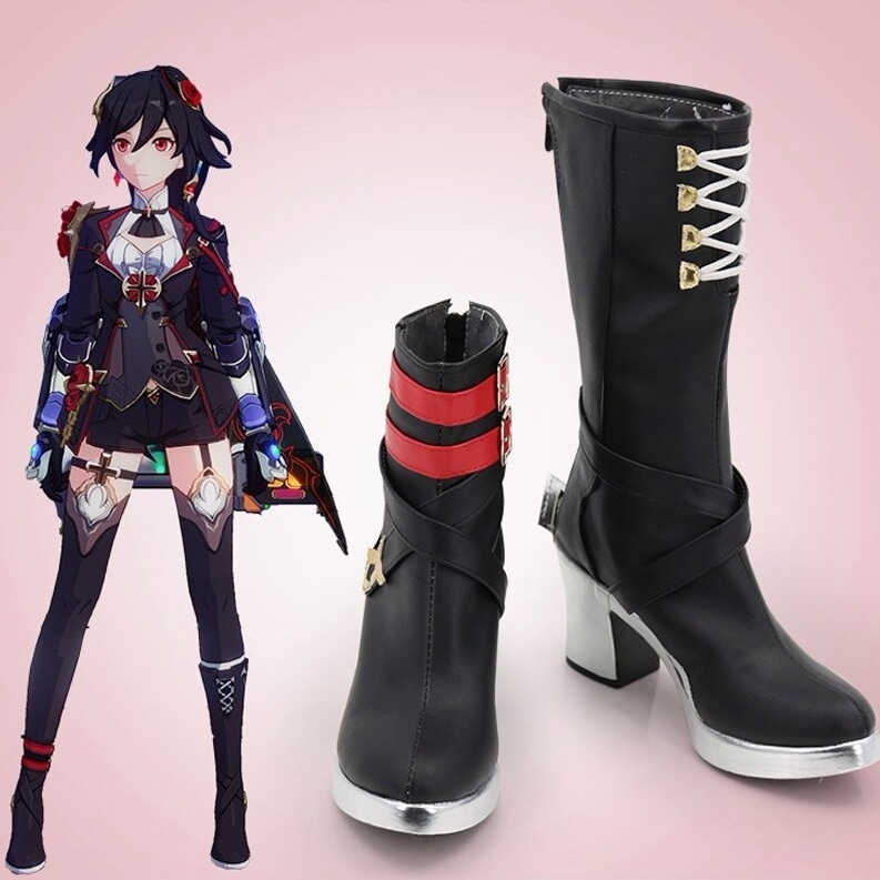 崩壊3rd フカ コスプレ靴 ブーツその他