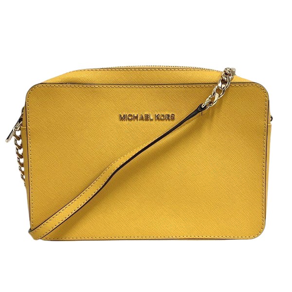 マイケル・コース 32S4GTVC3L イエロー バッグ ショルダーバッグ レディース 【中古】