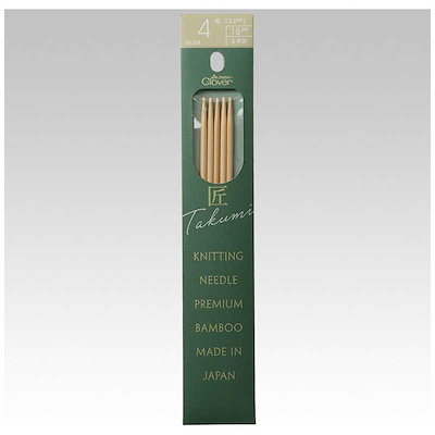 他サイト： クロバー　匠 5本針 短16cm 4号　54-354の商品画像