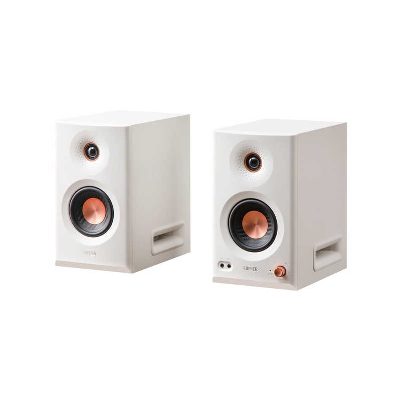 EDIFIRE　Edifier製 2.0モニタースピーカーシステム MR5(ホワイト) ［ハイレゾ対応 / 2本］　ED-MR5-WH