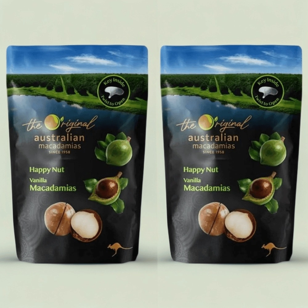 バニラ風味 マカダミアナッツ 225g×2袋 おやつ 無添加 健康 おやつ 大容量
