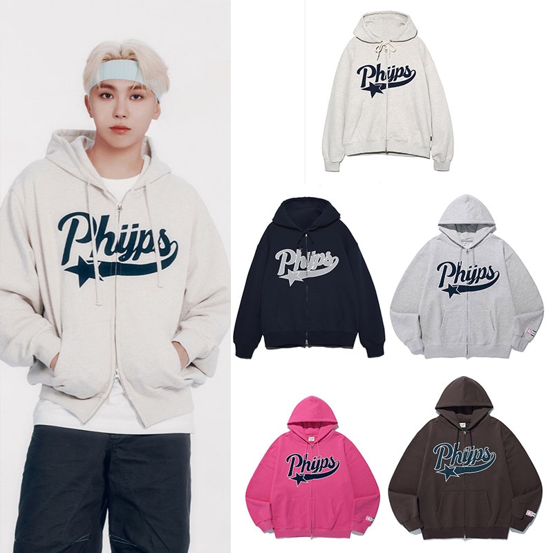 [SEVENTEEN スングァン着用]STAR TAIL HOODIE ZIP UP