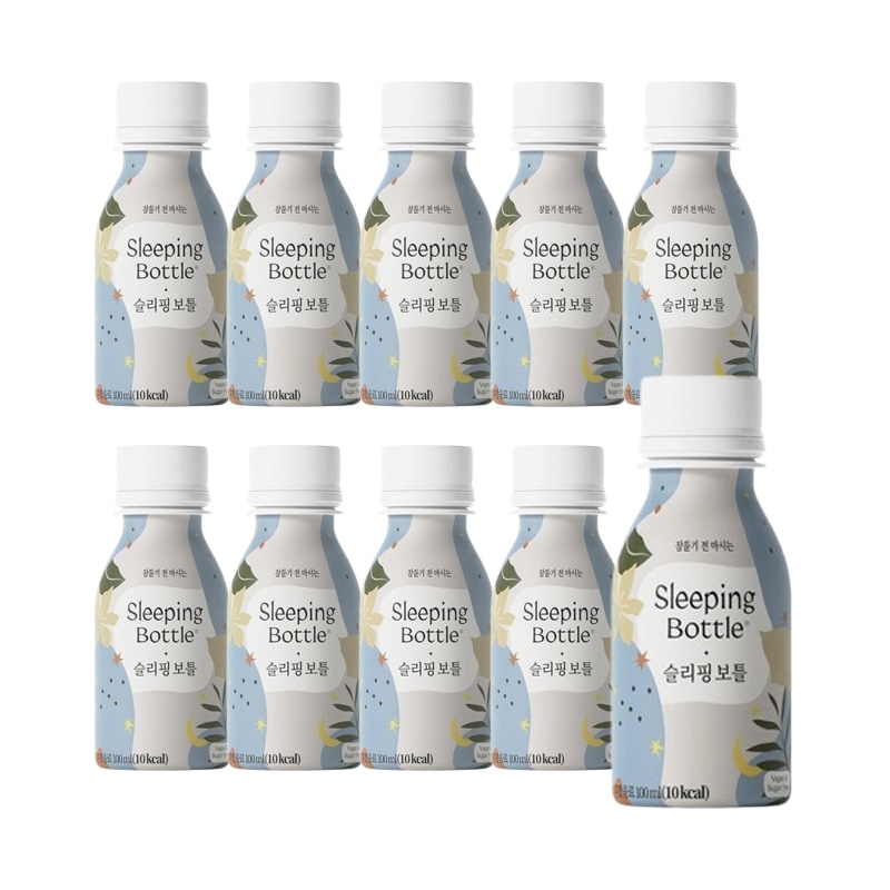 [10個] 睡眠 ドリンク 安らかな睡眠のための飲み物 100ml x 10