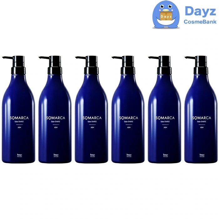 ホーユー ソマルカ カラーチャージ　アッシュ　750g　6点セット　　ヘアトリートメント カラートリートメント hoyu ホーユー カラーリングトリートメント