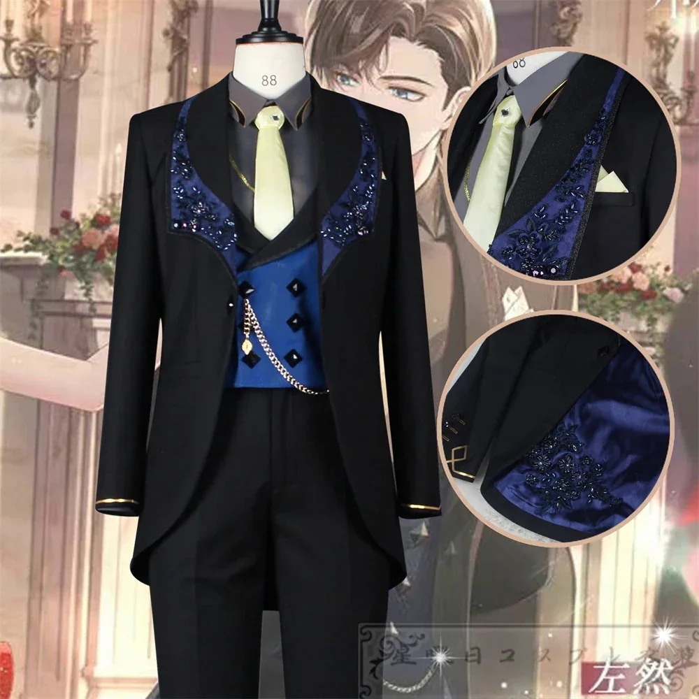 コスプレ衣装 未定事件簿 コスチューム ハロウィン期間限定30％ 左然パーティーイベント用品コスプレ変装仮装