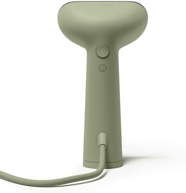 衣類スチーマー プレスもできる2WAY インテリアに馴染む 立ち上がり25秒 シワ取り スチーム量 18g/分 洋服ケア Cirrus 3 サイラス 3 国内正規品 Sage Green セージグリー