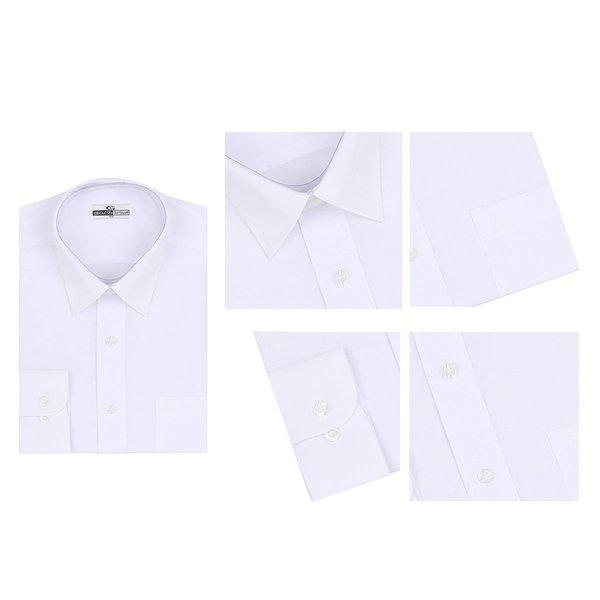 メンズソフトモーダルカラーネック長袖ワイシャツ SJ-SHA-650