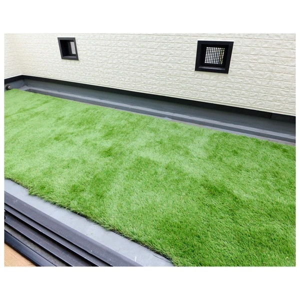 EL10G-FPKM3512 グリーン [ベランダ人工芝 12m] メーカー直送