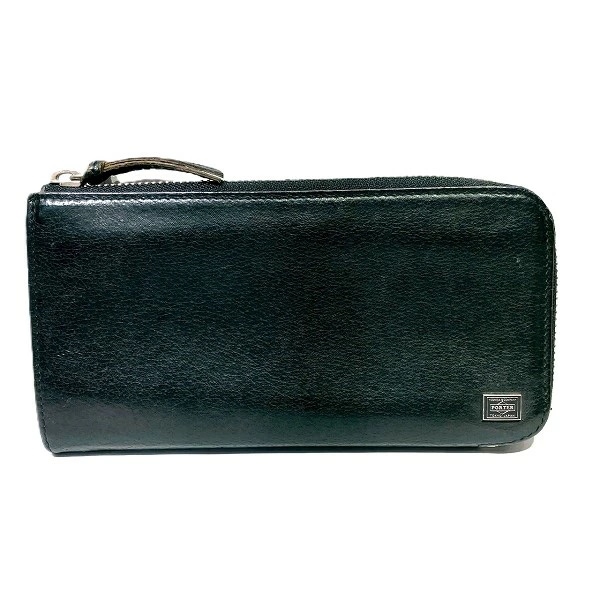 吉田カバン ポーター ロングウォレット L字ファスナー 長財布 メンズ【中古】