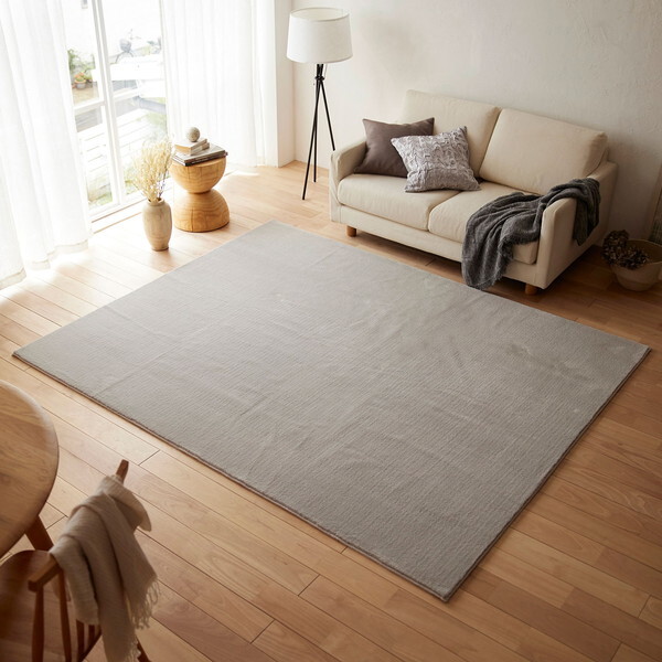 スミノエ ラグ ハク 190×240cm グレージュ 防炎 13139924-47-190240 メーカー直送 42,484円