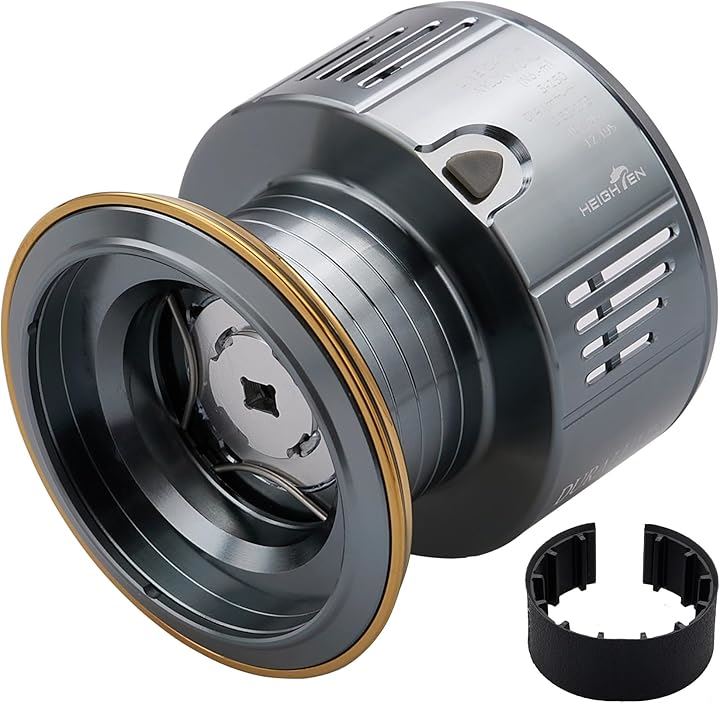 リール スプール 替えスプール 4000番から5000番対応 ステラ/ツインパワー/ヴァンキッシュ/ヴァンフォード/ストラディック/エクスセンス(ガンメタル＆ゴールド, C5000)