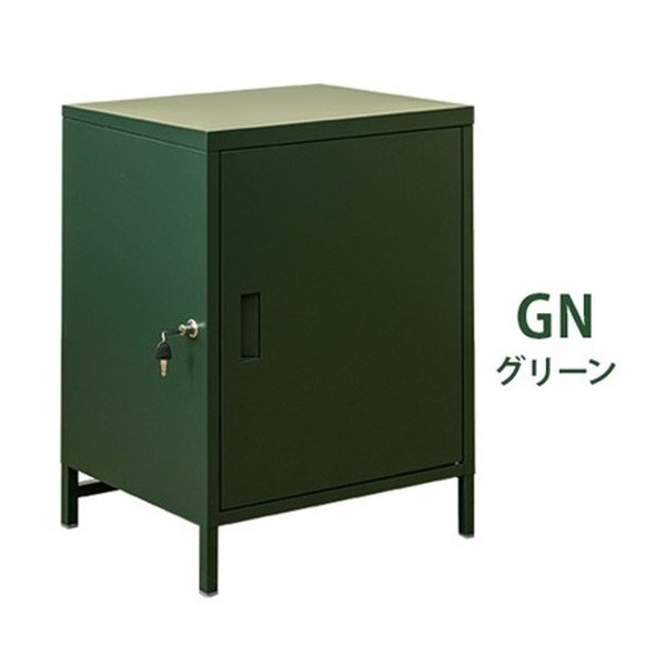 宅配ボックス 大容量1ドア グリーン(GN) 組立品