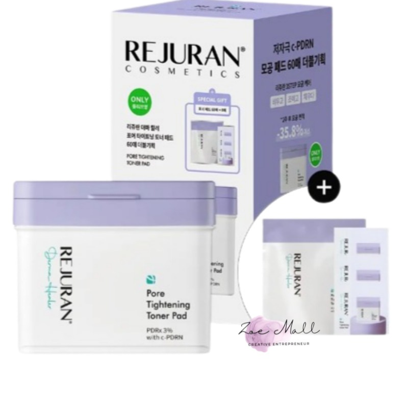 [New] ダーマ ヒーラー フォア タイトニング トナー パッド 60枚+詰め替え60枚+6枚贈呈/毛穴 PDRN/オリーブヤング 4,260円