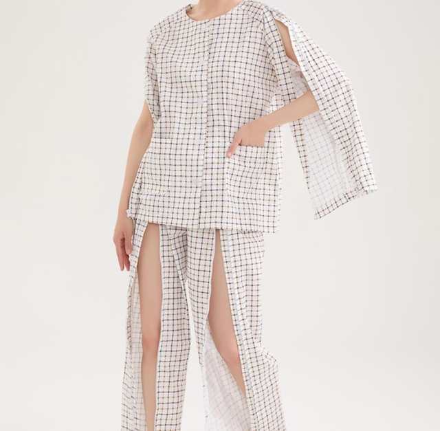 全綿介護用 パジャマ全開長袖ファスナー式 マジックテープ式コットンパジャマレディースメンズ女性向け 男性向け両脇全開パンツ両開き婦