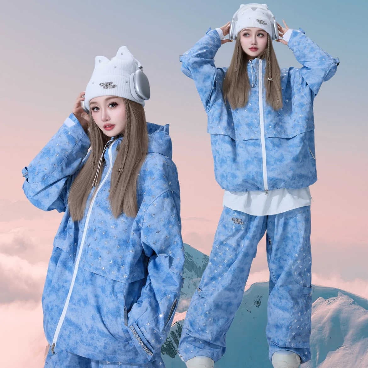 スノーボードウェア 2024 2025 上下セット 防水20000 レディース メンズ ジャケット アウター パンツ スウェット スノボー スキーウェア スノボウェア 韓国風 25,449円