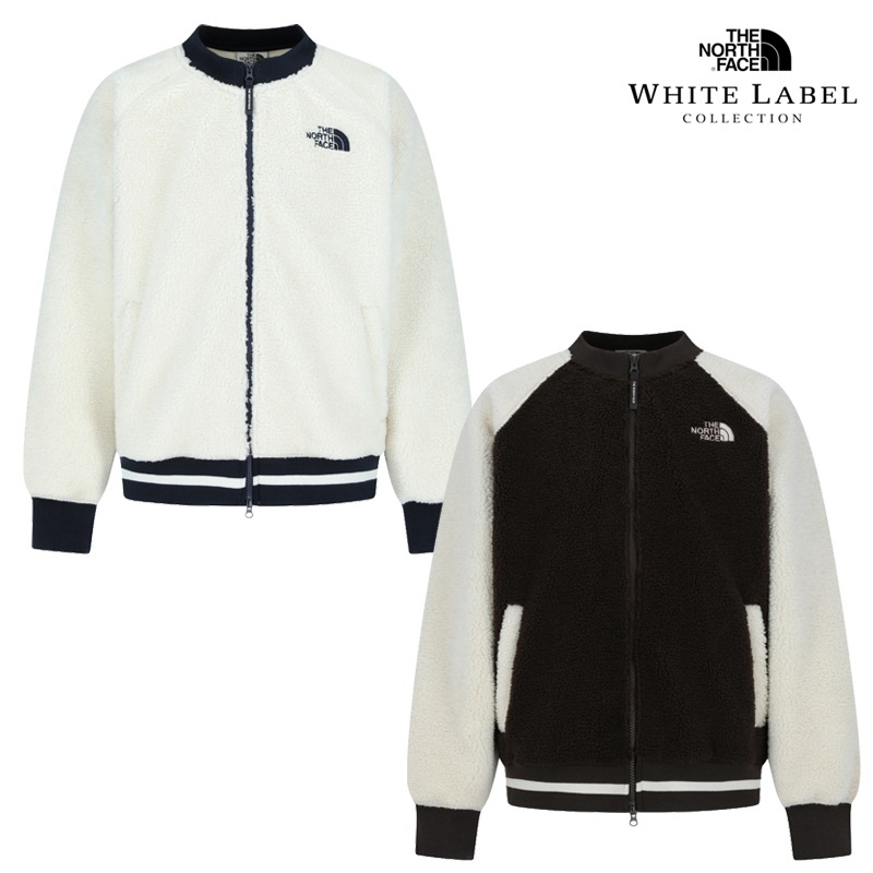 NJ4FR54 WHITE LABEL VIVO FLEECE JACKET 25FW 新作 韓国限定ライン ボアフリース 防寒 冬アウター ユニセックス 韓国コーデ 秋冬 コーデ提案 ロンT デニム