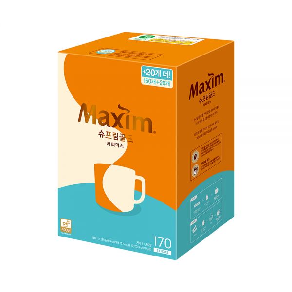 シュプリームゴールドコーヒーミックス 170T/韓国コーヒー