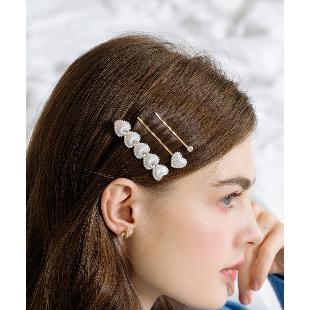 HAS HFS012 トゥインクルハートパールピンセット