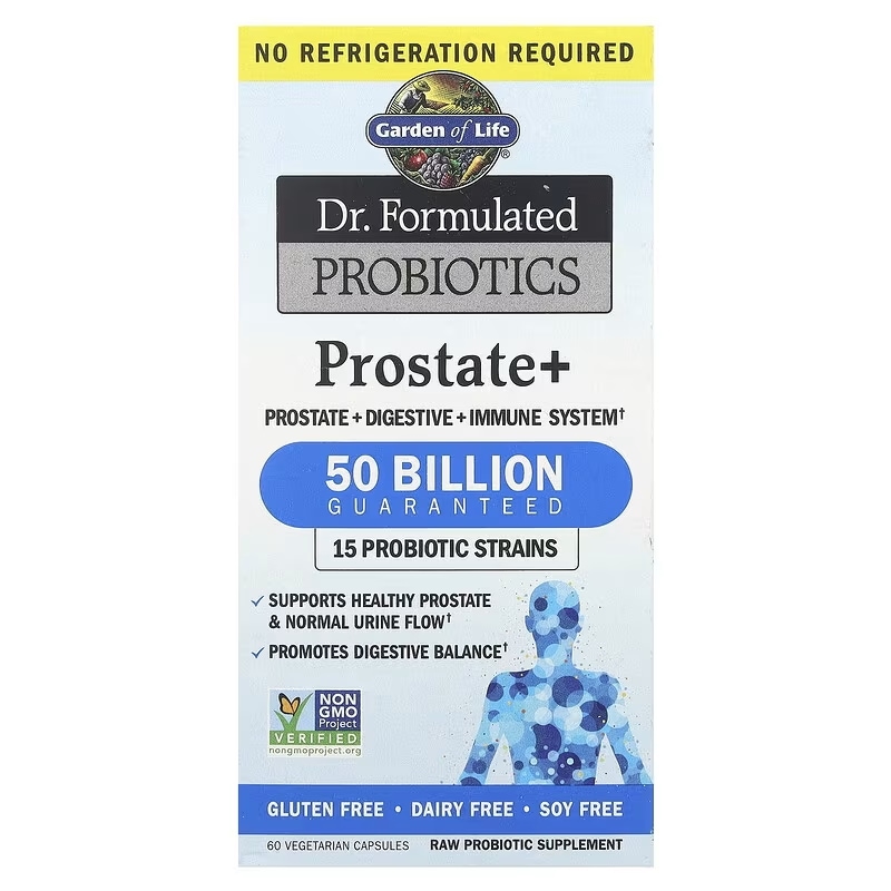 Dr.Formulated（ドクターフォーミュレイテッド）プロバイオティクス 男性向け＋ ベジカプセル60粒