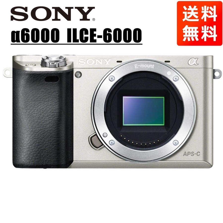 色々な ソニーα6000 ボディ 中古 カメラ ミラーレス一眼 シルバー