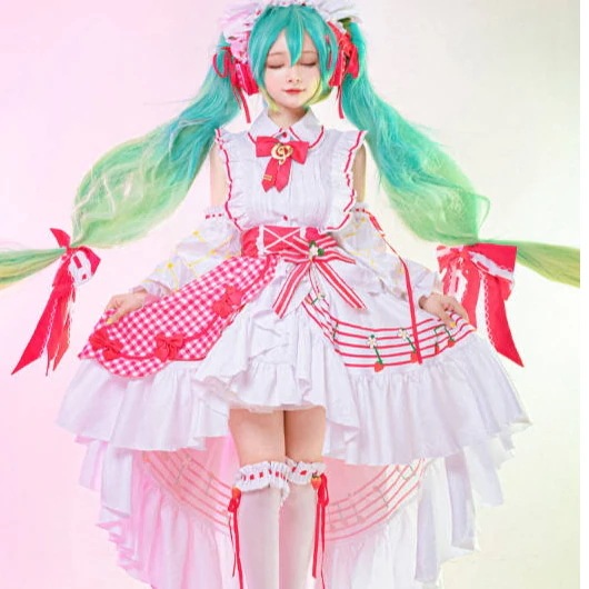 初音ミク 15th Anniversary 変装 仮装 コスプレ服 コスプレ衣装