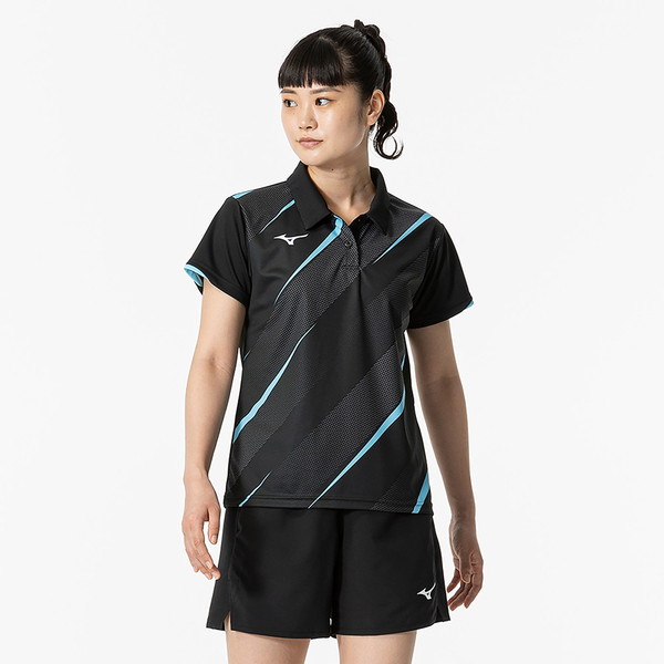 MIZUNO ミズノ ゲームシャツ ラケットスポーツ ウィメンズ ゲームウエア 62JAB22109