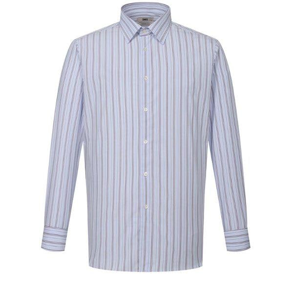 [26SS] ポリ混紡ストライプドレスシャツ コンフォートスリムフィット