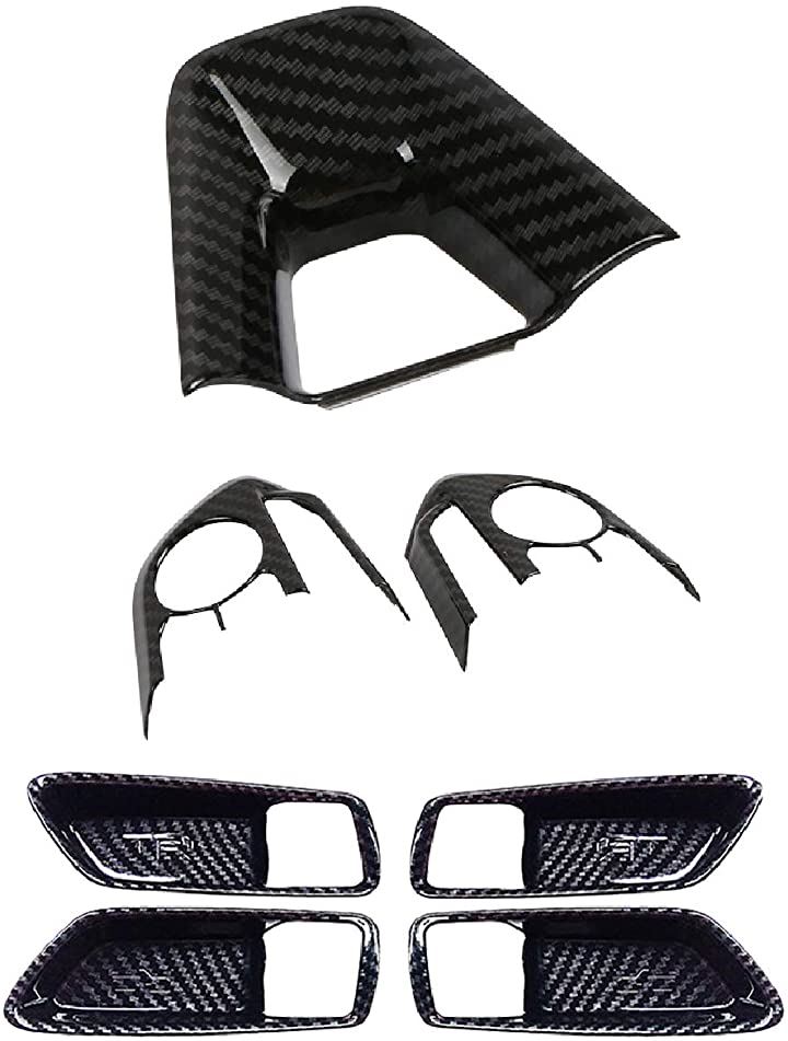 カローラスポーツ ステアリング ツーリング ハンドル ガーニッシュ カーボン(3種セット)