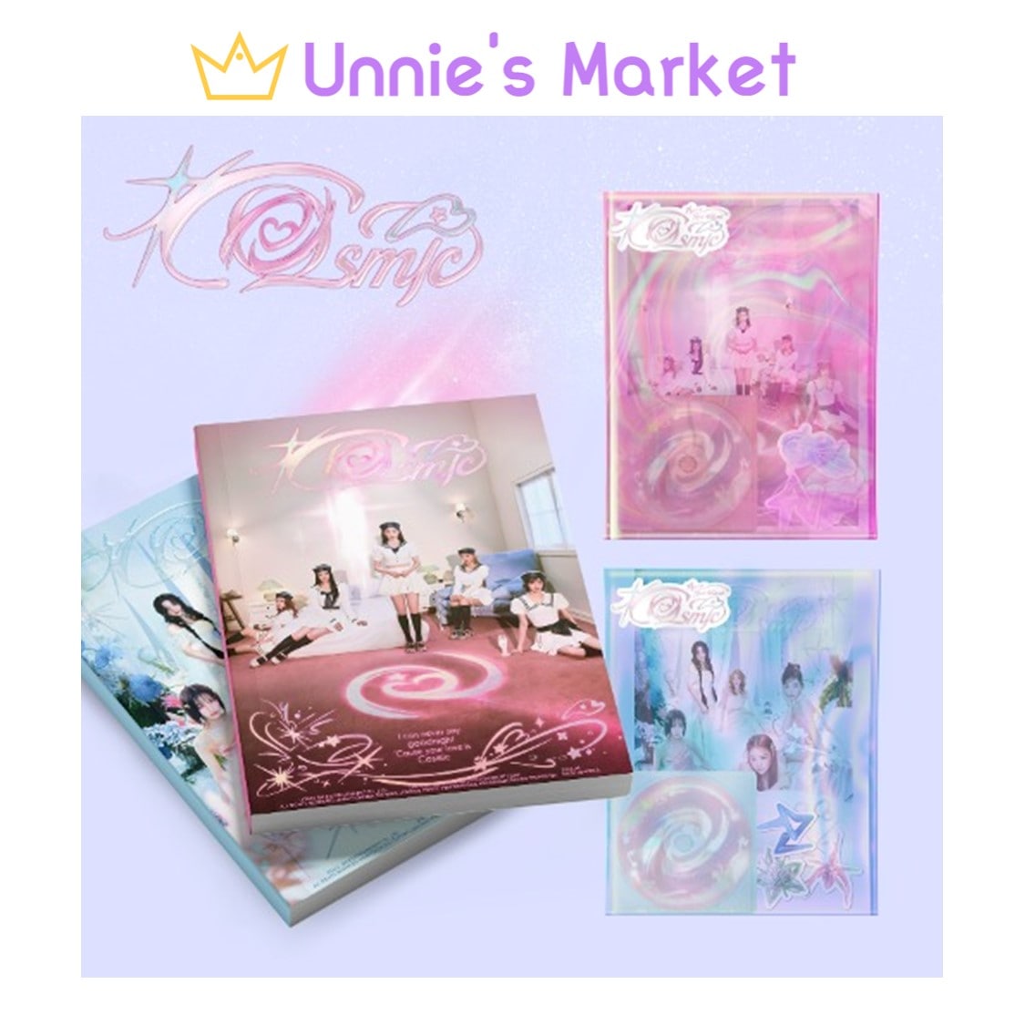 [SET/Photobook ver.] Red Velvet - Cosmic Album + Free Photocard(fan-made) 1EA