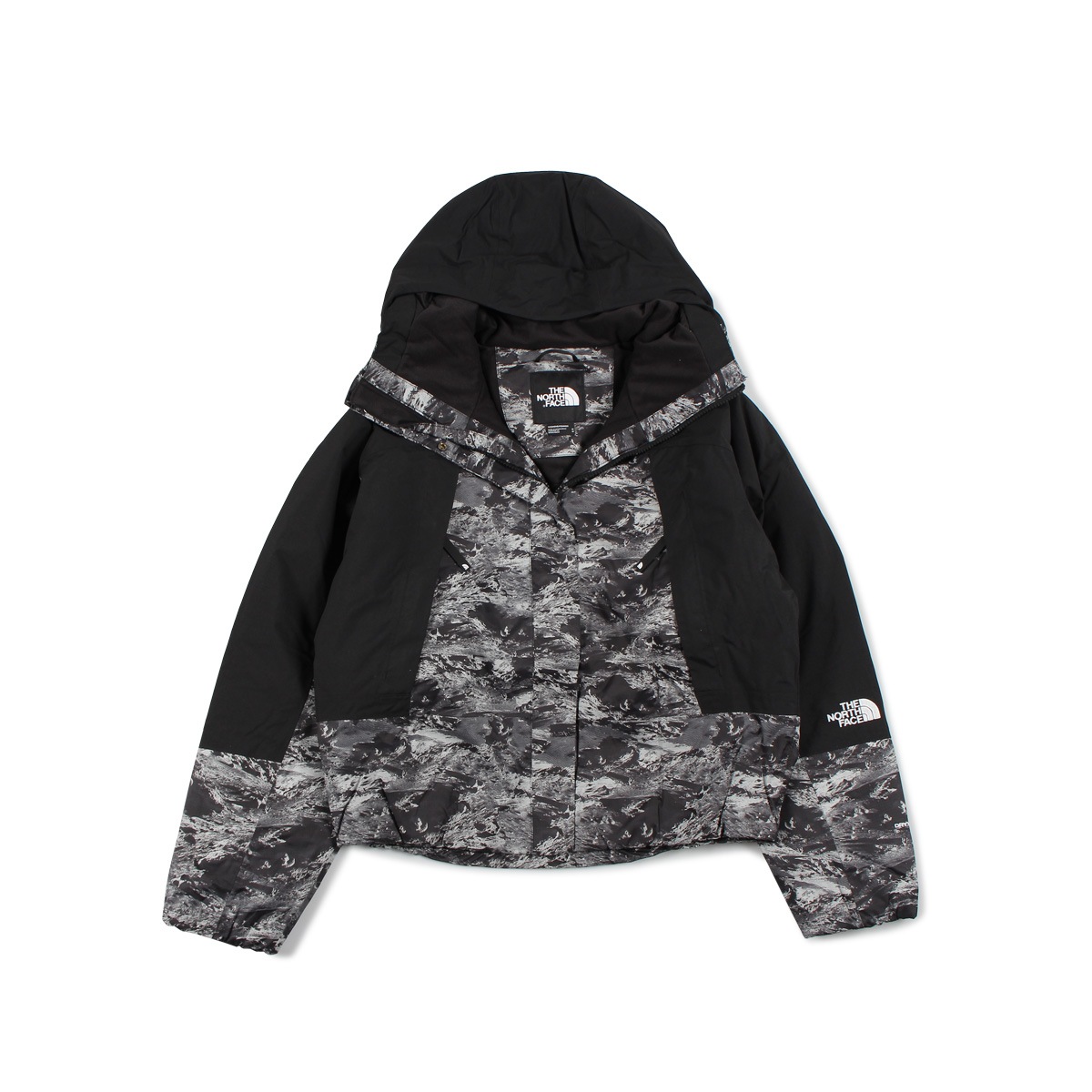 マウンテンジャケット アウター レディース ブラック 黒 T93Y12