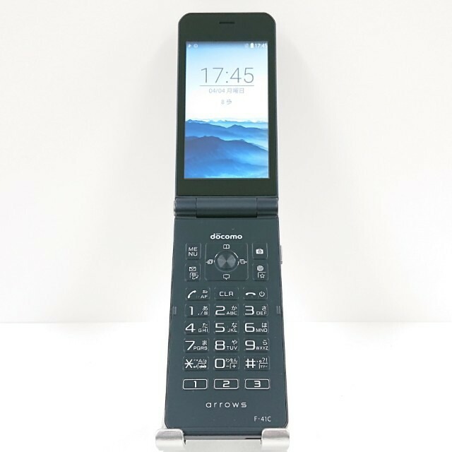 arrows ケータイ ベーシック F-41C ドコモ ネイビー 送料無料 本体 c19627