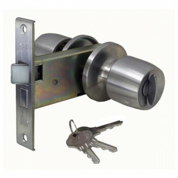 NP-HD-500 玄関取替え錠前 本体セット 100ミリ　00776698-001