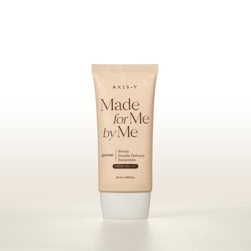 エクシーズワイバイオーム ダブルディフェンス 日焼け止め 50ml SPF 50+ PA+++ UV Whitening Wrinkle 3重機能性水分鎮静