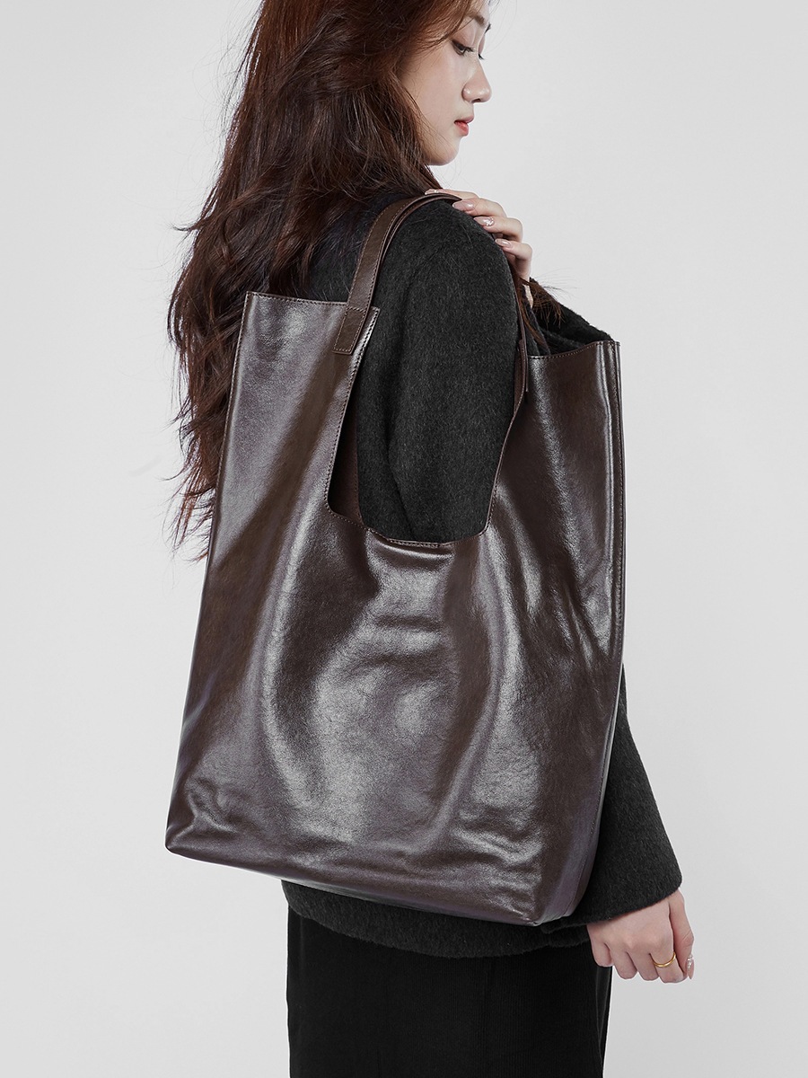 親子バッグ ショルダーバッグ トートバッグ ハンドバッグ 2点セット 本革 3WAY 大容量 レディース おしゃれ コーディネート カジュアル ヴィンテージ ビジネス ワーケーション 通勤 旅行 外出