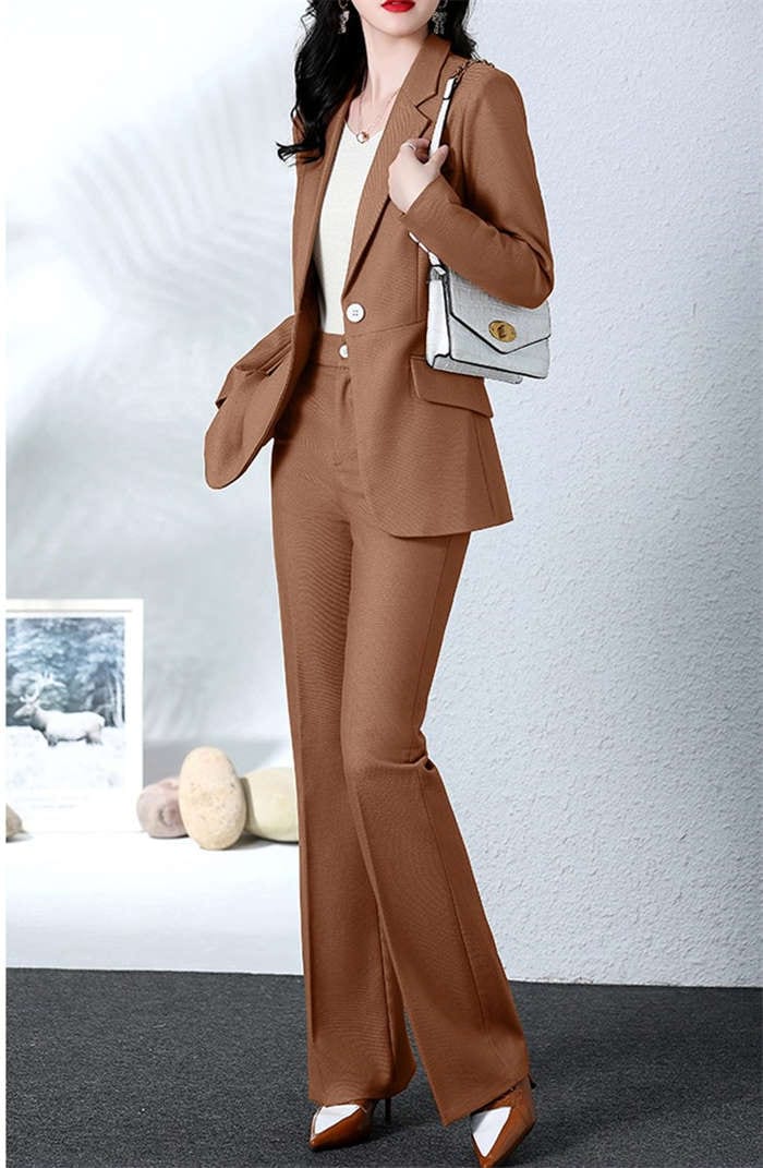 【急速出荷!】卒業式 セットアップ 40代 スーツ レディース 春 秋 夏 パンツスーツ 2点セット 長袖 ロング丈 選べる 洗える セットアップ ビジネススーツ リクルート オールシーズン対応 通勤