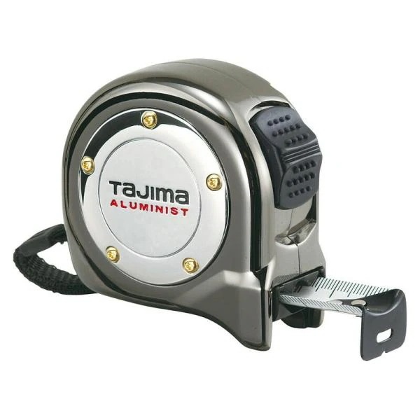 タジマ アルミニストL25ガン／黒 ALL25－55GAC 大工道具 測定具 タジマコンベ