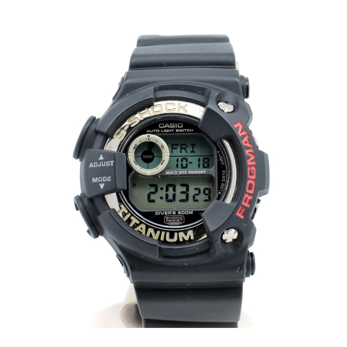 フロッグマン G-SHOCK DW-9900 メンズ 腕時計 クォーツ デジタル FROGMAN ジーショック 質屋出品
