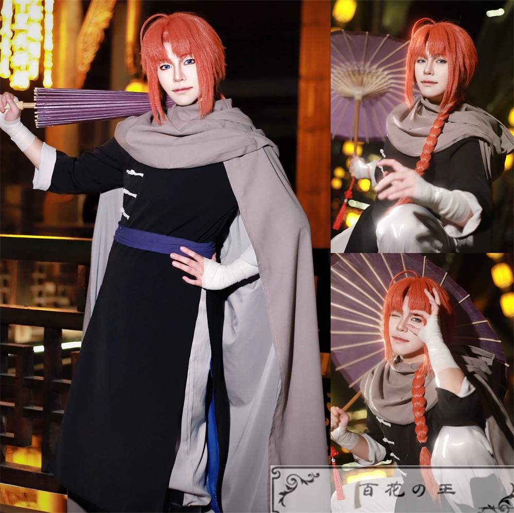 『一部在庫あり』銀魂 風 ぎんたま 烙陽決戦篇 神威 コスプレ衣装 コスチューム