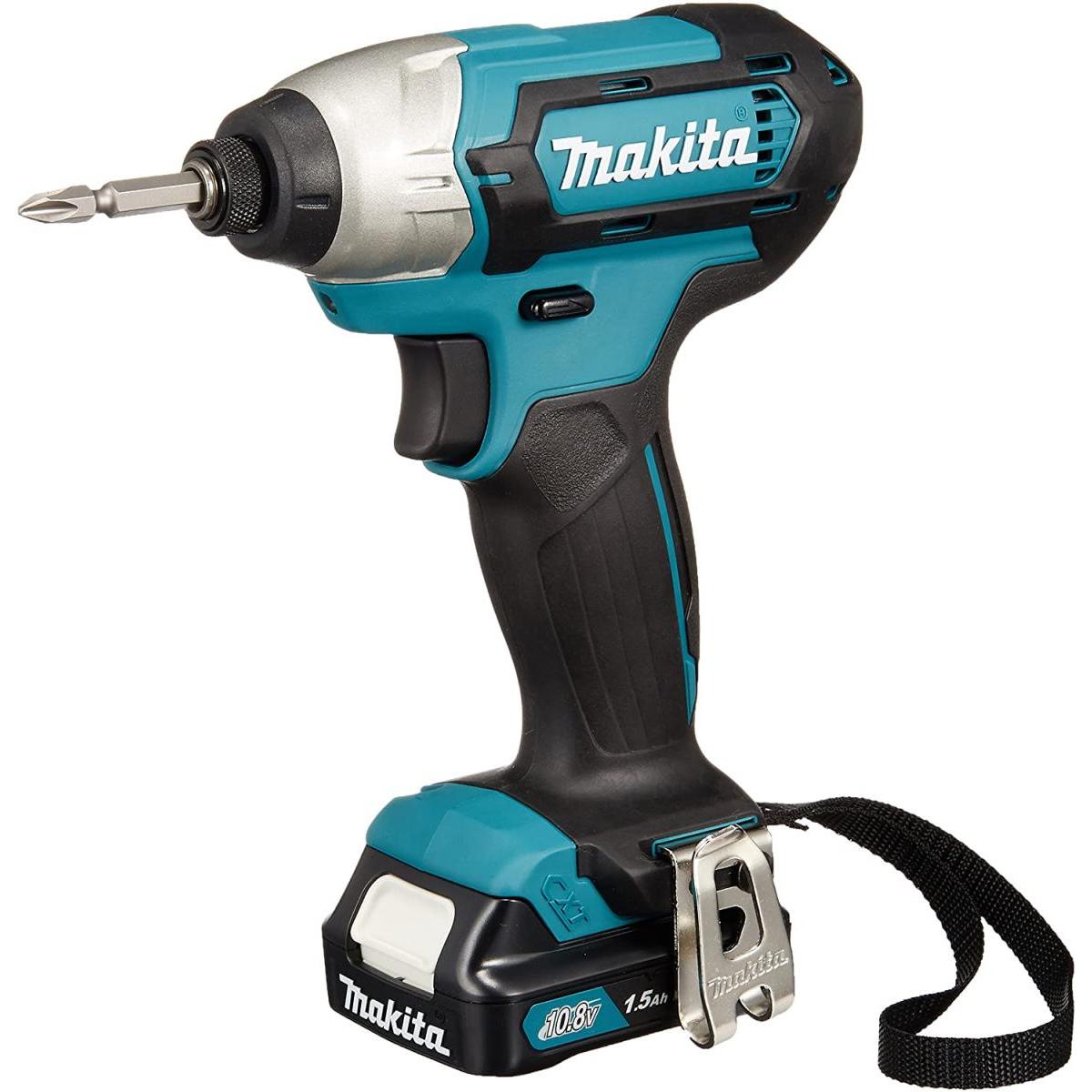 マキタ 充電式インパクトドライバ 10.8V 1.5Ah TD110DSHX バッテリー・充電器・ケース付 インパクト 工具 DIY マキタ工具