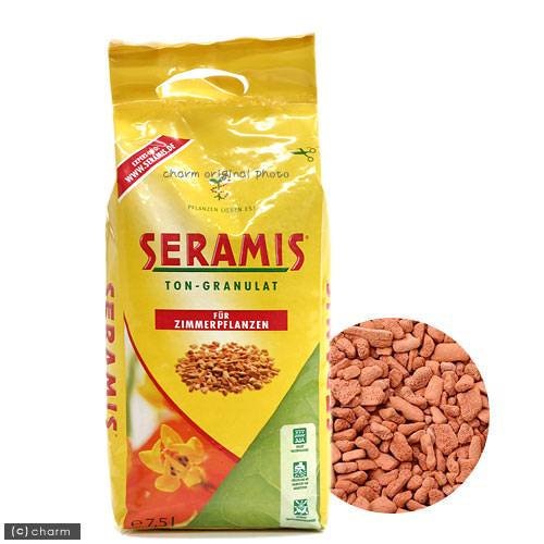 ＳＥＲＡＭＩＳ　セラミス・グラニュー（室内容器栽培用土）　７．５Ｌ（約３ｋｇ）　室内園芸　室内ガーデニング　観葉植物　ＣＲＣ90―10―70―10―00