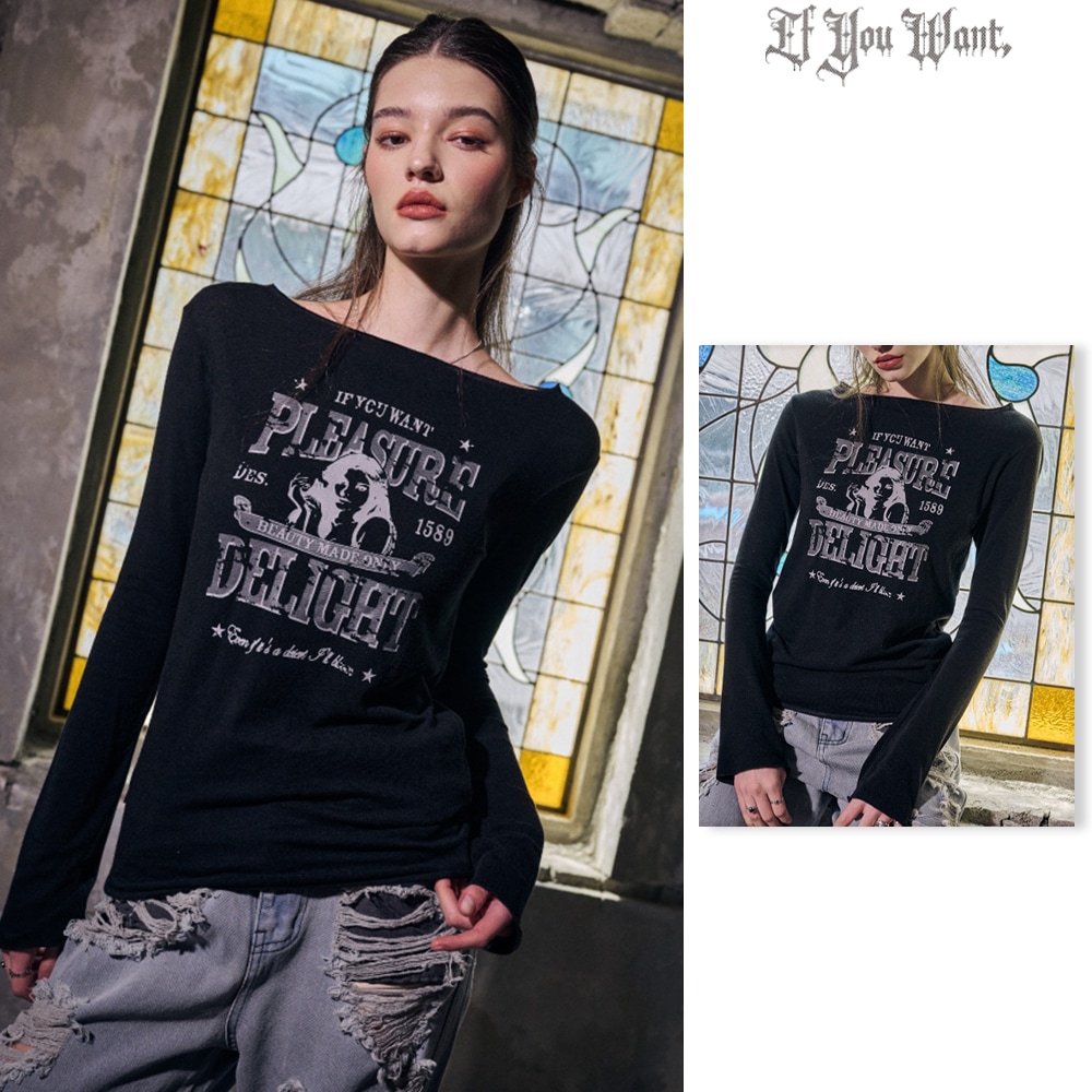 【IFYOUWANT】Delight Longsleeve TOP