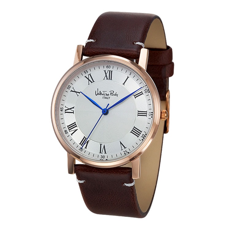 VR1115A-RGBR mens leather watch