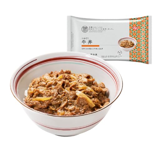 完全メシDELI 日清食品 冷凍 牛丼 5食セット 冷凍弁当 冷凍食品 たんぱく質20.6g PFCバランス 食物繊維6.8g